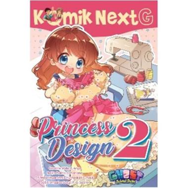 Mizan Buku Komik Next G Princess Design 2 | Komik Anak Multicolor