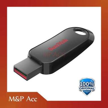 MURAH SanDisk Cruzer Snap USB Flashdisk 128GB - SDCZ62-128G
