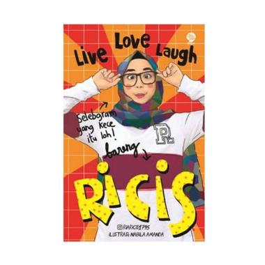 Mizan Buku Sosial & Politik Live Love Laugh Bareng Ricis  Multicolor
