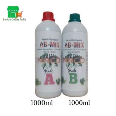AB MIX 2 Liter Pupuk Nutrisi AB Mix Pekatan Siap Pakai Hidroponik