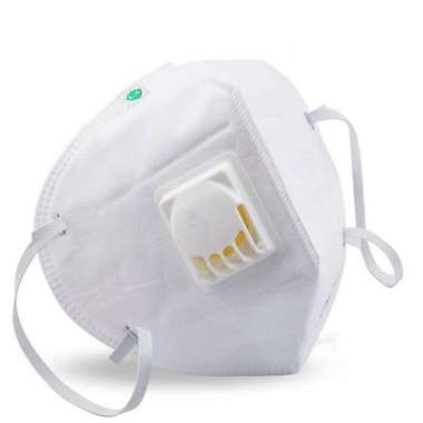 3d Masker Filter Udara Anti Polusi Respirator N95 9001v White