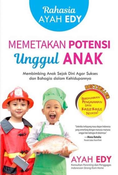 Mizan Buku Parenting Rahasia Ayah Edy Memetakan Potensi  Multicolor
