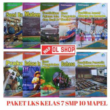 Jual Paket Buku Lks Smp Kelas 8 10 Mapel Kurikulum 2013 Cv Bina Pustaka Online September 2020 Blibli Com