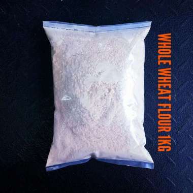 TEPUNG GANDUM UTUH - 1 KG & 1 LITER - WHOLE WHEAT FLOUR - 1 KG