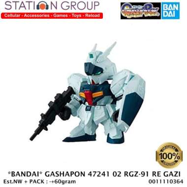 BANDAI GASHAPON 47241 SENSHI FORTE #11 02 F072 RGZ-91 RE GAZI - ACTION FIGURE