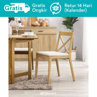 kursi makan kayu harga mei 2021 blibli