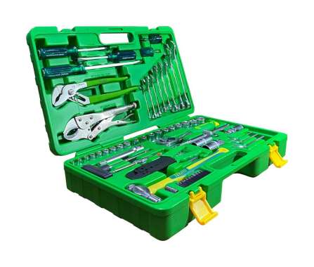 TEKIRO Mechanic Tool Set 100 pcs hijau