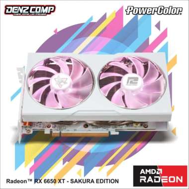 VGA PowerColor Hellhound Sakura Radeon RX 6650 XT 8GB GDDR6