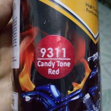 Candy Tone Red, Yellow, Blue, Green, Pink, Violet, Silver Mtlk, P.Grey Candy Tone Red