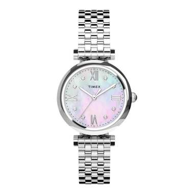 Jam Tangan Wanita Timex TW2T78700 Original Silver