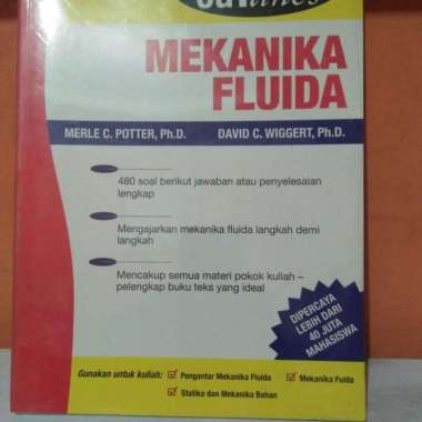 SCHAUM'S OUTLINES: MEKANIKA FLUIDA- buku erlangga