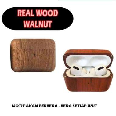 Airpods Pro Case 2019 / Airpods 3 Real Wood Walnut Airpods Pro2019