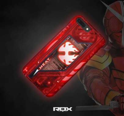 Heat Gaia Memory Kamen Rider W Double Tokusatsu Smartphone Case Hardcase