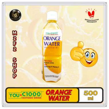 Minuman Isotonik YOU C1000 Orange Water - 500 ml (Kemasan Satuan)