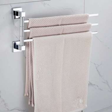 17x2inch _A Towel Rack Towel Rack Bathroom Adjustable Wall-Mounted bar Bathtub Hardware Single Storage Rack Kitchen Hanger and hanger-43x6cm 