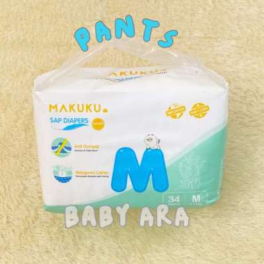 MAKUKU SAP DIAPERS COMFORT+ M34
