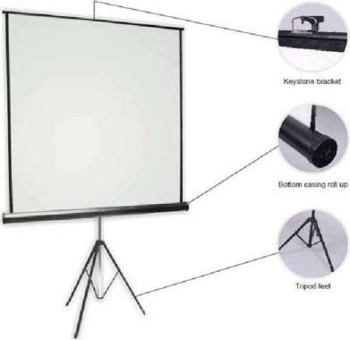 Tripod Screen Projector 84 inch
