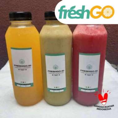 Fresh Juice Buah-Buahan Segar 500ml FreshGO mangga