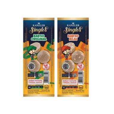 Promo Harga Kanzler Singles Bakso Keju 48 gr - Blibli