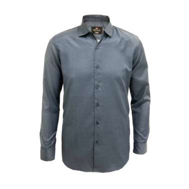 Redcliff Kemeja Pria Salur Panjang Navy 6AK3005G XXL