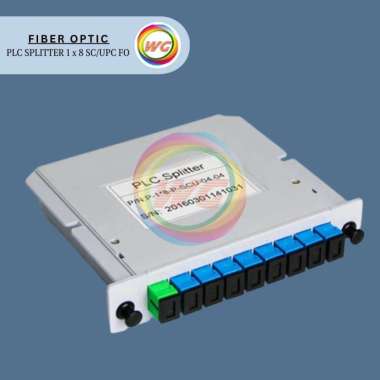 PLC Splitter 1x8 SC/UPC Fiber Optic