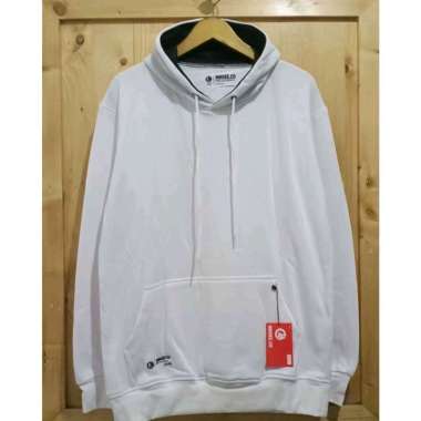 Sweater Hoodie Polos Original Pria Wanita Jaket Hoodie Polos Cowok Cewek Original Distro Putih XXL