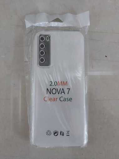 Huawei Nova 7 Premium TPU Clear Soft Case - - TRANSPARAN