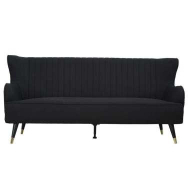 KANA Paloma - Sofa / Sofa minimalis / Sofa Tamu Hitam 3s Surabaya