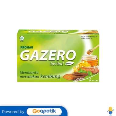 PROMAG GAZERO HERBAL 10 ML BOX 6 SACHET