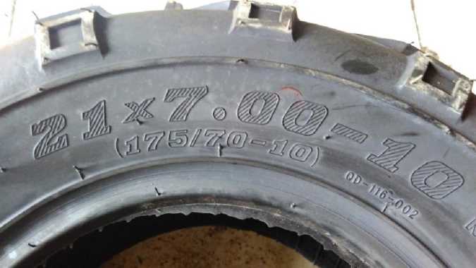 BAN ATV R10 RING 10 OFF ROAD UK 21x7.00-10 150CC 200CC 250CC off road