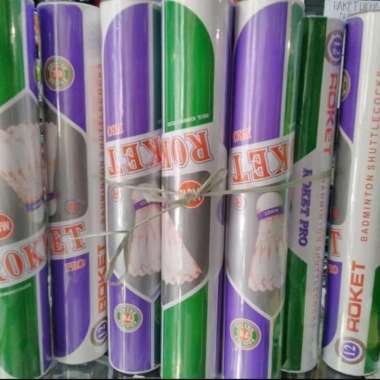 KOK SHUTTLECOCKS BADMINTON BULUTANGKIS JAVA PRO GOLD ROKET UNGU HIJAU Rocket ungu