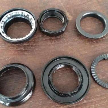 KOMSTIR KOMFORK COMSTIR LAKER LAHER STANG GOTRI BEARING SELIS SEPEDA Hitam