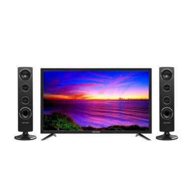 POLYTRON PLD-24TV1855 LED TV 24 INCH khusus jabodetabek TV DAN BRACKET