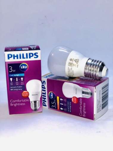 LAMPU/BOHLAM/BULB LED PHILIPS 3W Warm white