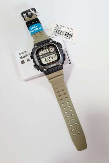 Casio DW-291HX-5AVDF Jam Tangan Pria Digital Rubber Coklat DW291H