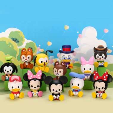 Pop Mart Blind Box Hidden Edition Mickey Family Sitting Action Figure
