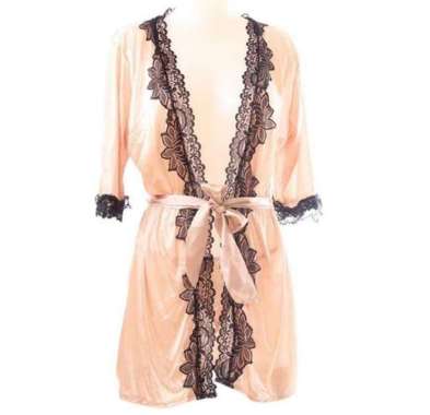 Pakaian Dalam Wanita Kimono Sexy gstring Nightdress Bathrobe Piyama