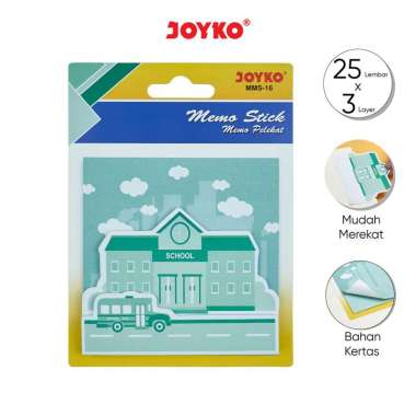 Memo Stick Kertas Memo Tempel Sticky Note Joyko MMS-16