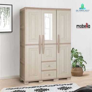 Lemari plastik modern minimalis lemari baju olymplast OTC St modern ST 3 Pintu Modern