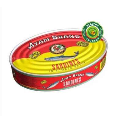 Ayam Brand Sardines Oval 215gr / Sarden
