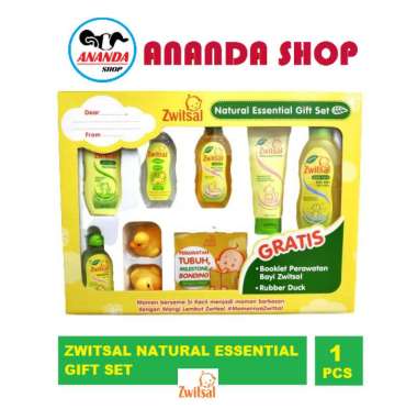 ZWITSAL Natural Essential Gift Set paket Perlengkapan Bayi