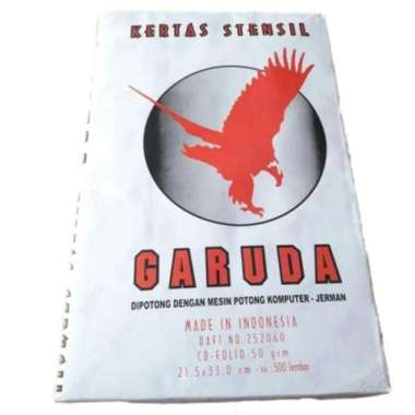 Stationery Kertas Buram Garuda F4