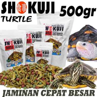 500GR SHOKUJI PELET BRAZIL RES CST MONBI PELET KURA AMBON MAKANAN TURTLE FOOD KURA KURA AIR DAMER BR