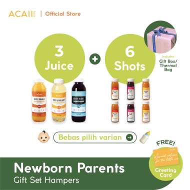 Newborn Parents Gift Set Hampers (3x500ml & 6x140ml) Thermal Bag