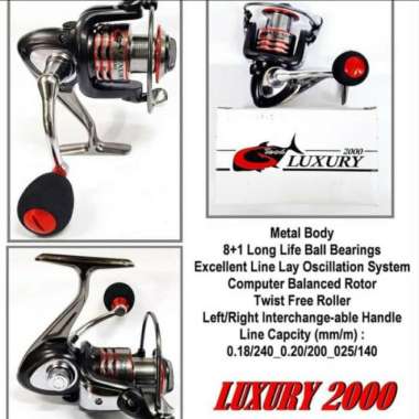 Reel G-Tech Luxury 2000 (8+1BB)