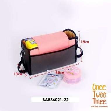 Baby Diaper Bag Portable Stroller READY MANADO pink