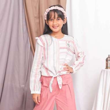 Blouse/ Blus anak perempuan Pink/ Rodeo Junior Girl Nature Vibe 4-5 tahun