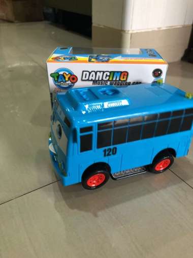 Mainan Bus Oleng lampu dan suara