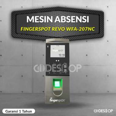 Mesin Absensi Fingerspot Revo WFA-207NC Sensor Wajah Fingerprint Pintu