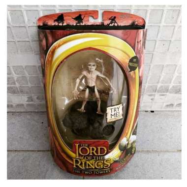 TOYBIZ GOLLUM SMEAGOL LORD OF THE RINGS LOTR THE TWO TOWERS